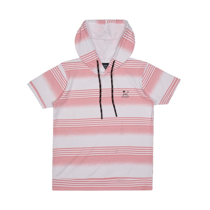 CAVIO Boys Striped Coord Set - Casual Cotton Outfit - Image 2